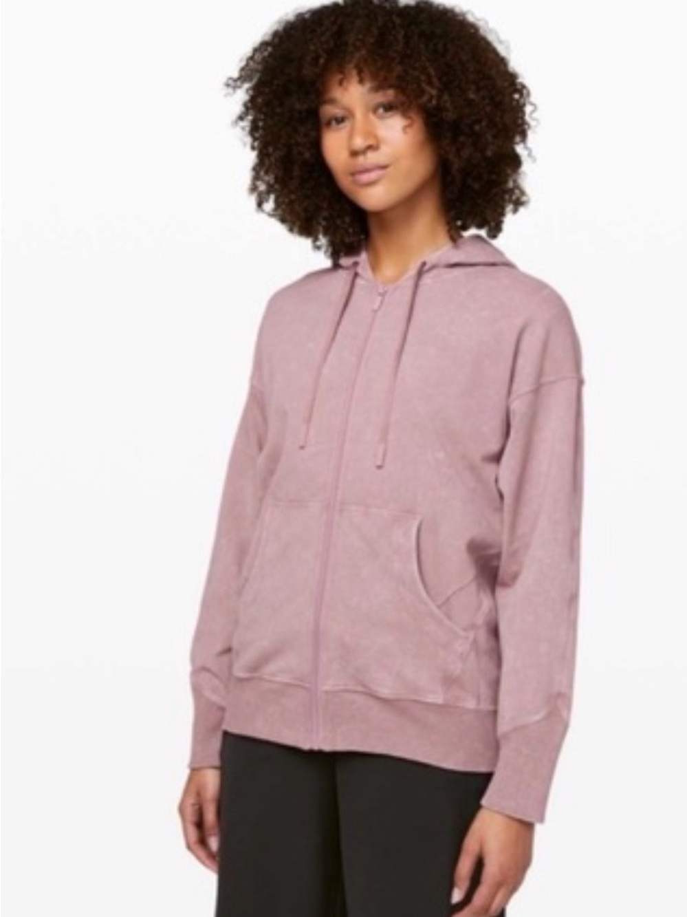Lululemon ready to roll zip up hoodie size 6
